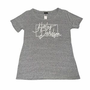 Harley-Davidson Women's Gray Short Sleeve Tee